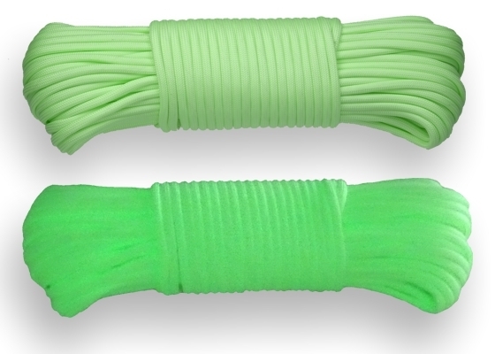 P.cord Glow-in-the-Dark Paracord Green