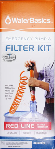 Water Basics Pump + Filter-Kit Serie II Rot