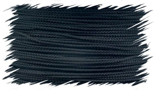 P.cord Micro 90 Nylon, schwarz/black
