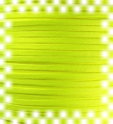 P.cord Paracord 650 Coreless Neon Yellow