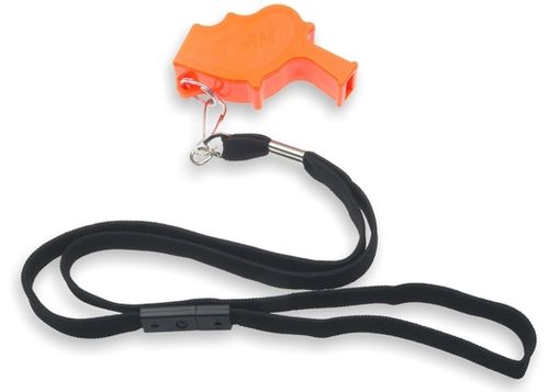 Storm Safety Whistle m. Lanyard
